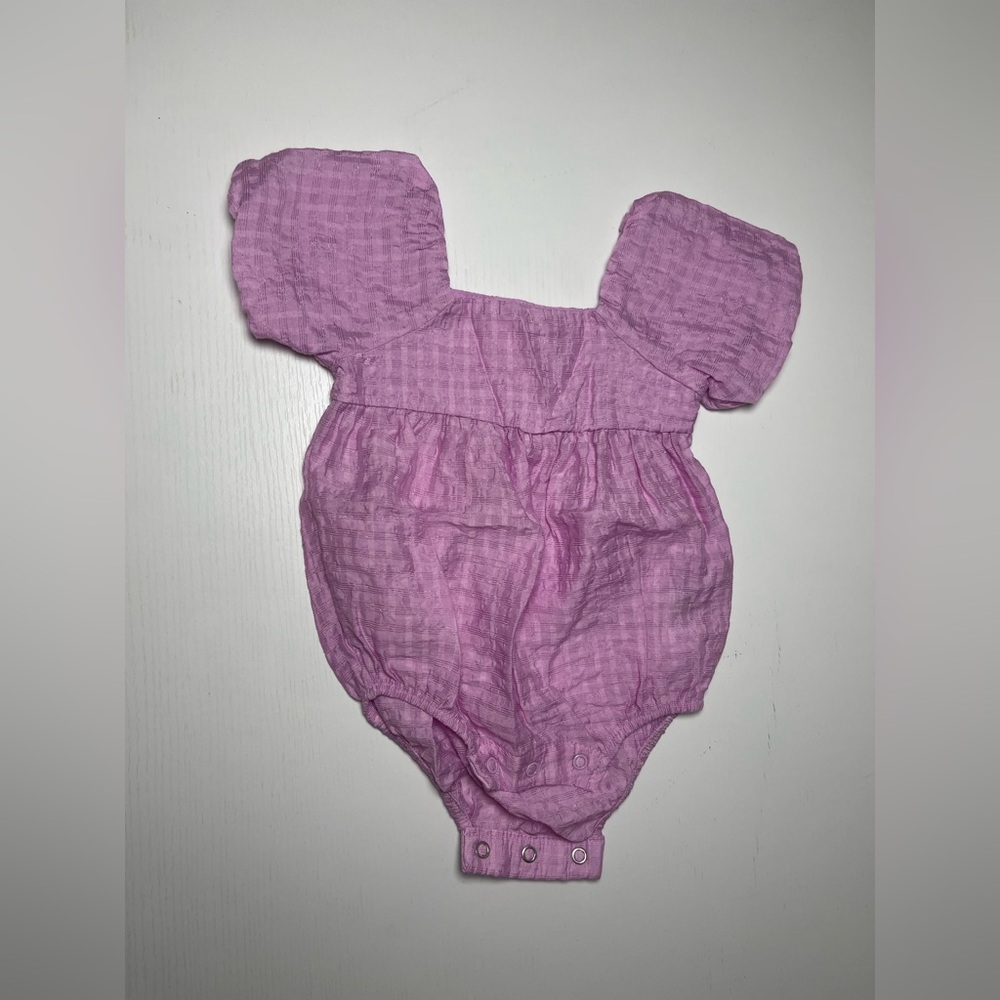 Cat & Jack Lavender Bubble Romper